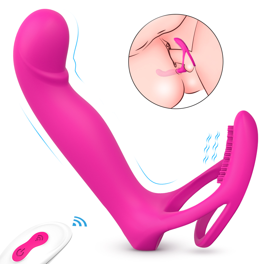 Lorna Vibrador Penetración Doble / Anal con anillo para el pene - FERSEX